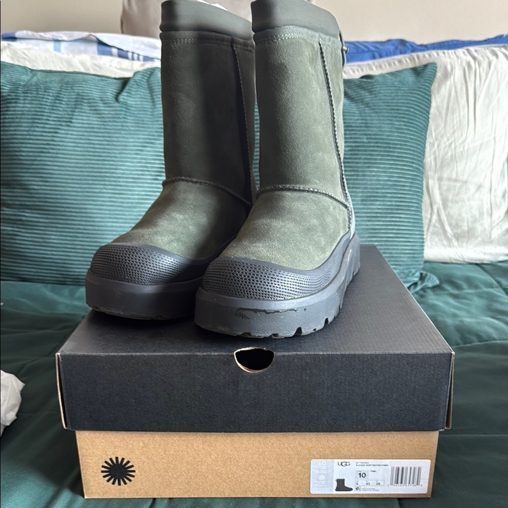 UGG Olive and Black Winter Boots